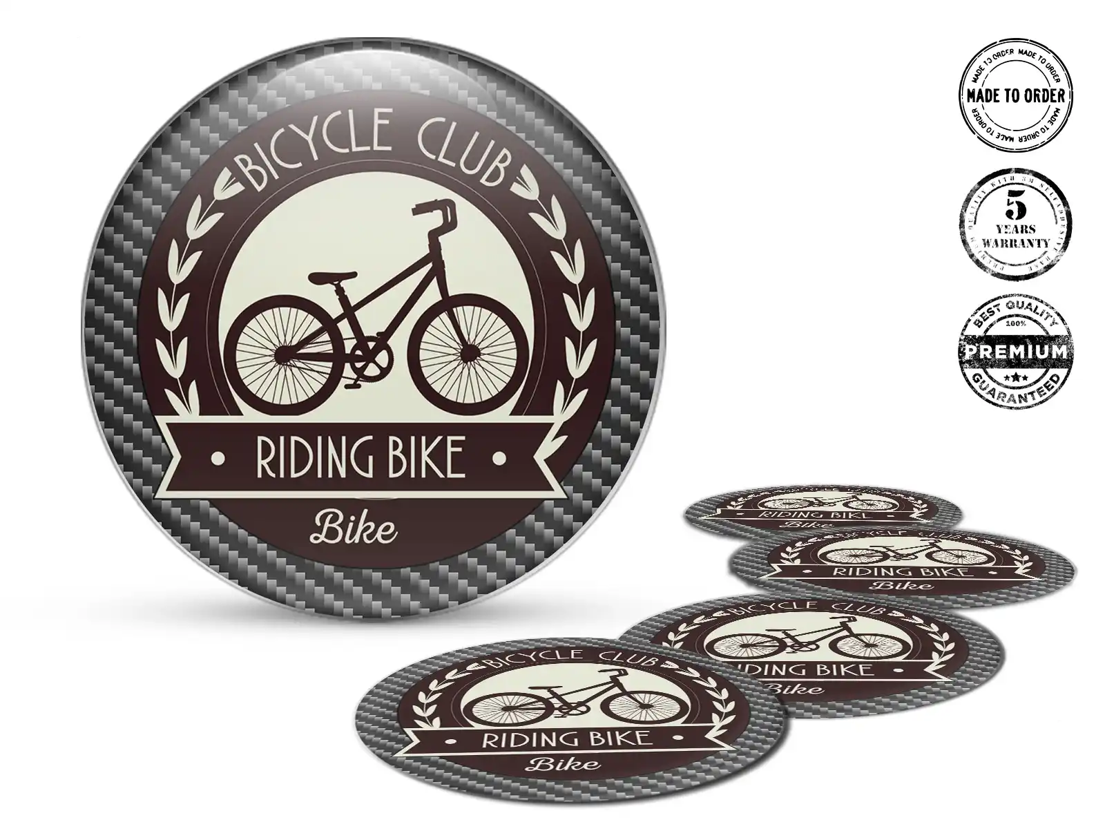 Rim Decals Racing Luxury Dome Vehicle Edition
